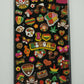 Q-lia Reggae Pot Puffy Sticker Sheet Stickers Kawaii Japan Cork Seal Rasta Peace Mushroom
