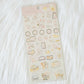 San-x Cotton Little Bunny Stickers Sticker Sheet Kawaii Japan Collectible Cute Gifts