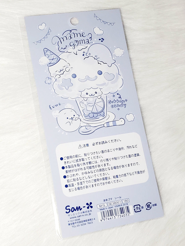 San-x Mamegoma Cafe Stickers Sticker Sheet Kawaii Food Japan Collectible Cute Gifts B