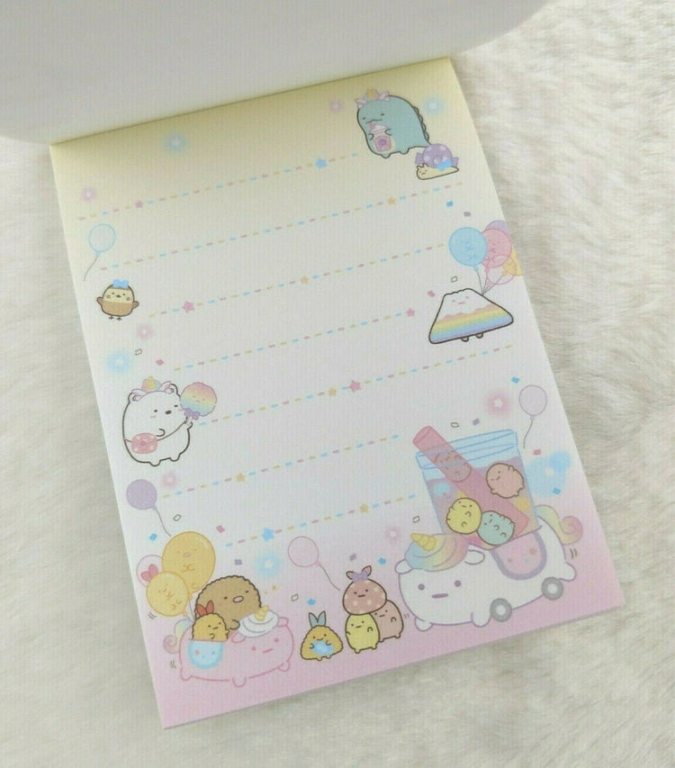 San-x Sumikko Gurashi Tapioca Park Mini Memo Pad Kawaii Japan Gifts