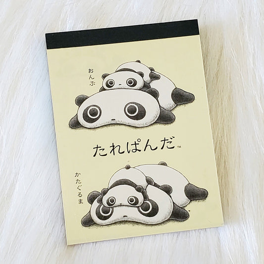 Tare Panda Mini Memo Pad Kawaii Stationery Notepad San-x Gifts