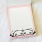 Tare Panda Mini Memo Pad Kawaii Stationery Notepad San-x Gifts