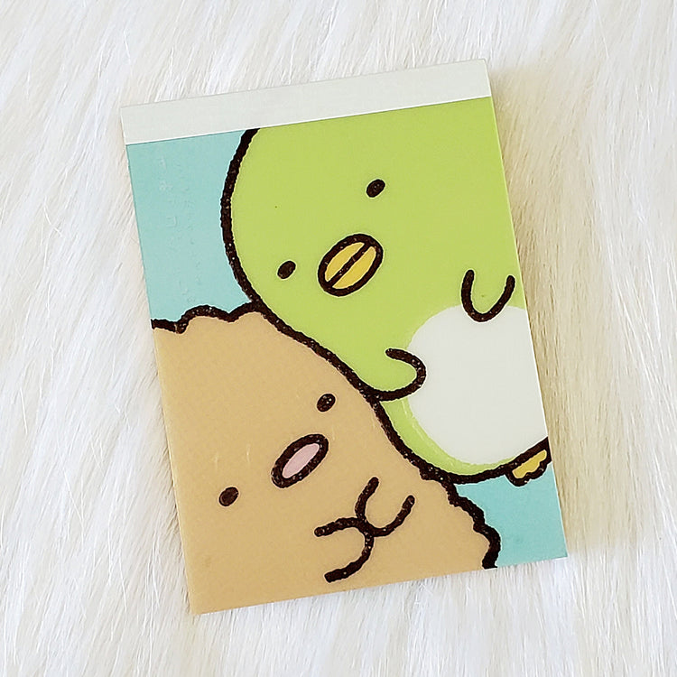 San-x Sumikko Gurashi Mini Memo Pad Kawaii Stationery Notepad Collectible Gifts Planners Bujo