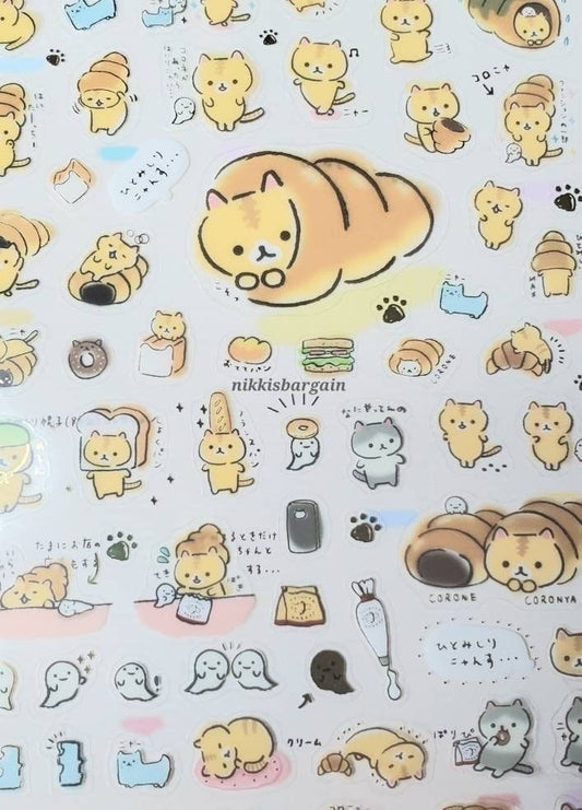 San-x Corocoro Coronya sticker Sheet stickers Japan 2017 A Collectible Gifts