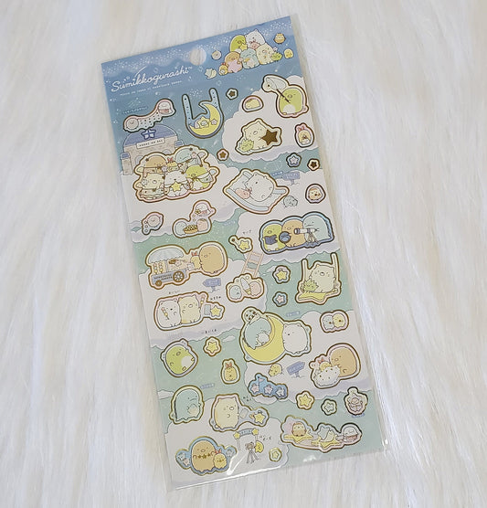 San-x Starry Sky Walk Sumikko Gurashi Sticker Sheet stickers Japan 2021 B