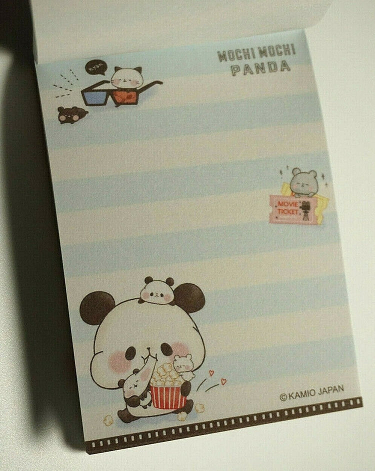Kamio Japan Mochi Mochi Panda Mini Memo Pad Stationery Kawaii Japan C