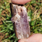 Purple Aragonite Crystals Minerals Stones Natural Specimen Metaphysical Nature Reiki Collectible 01