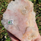 Pink Amethyst Slab Slice Crystals Minerals Stones Natural Metaphysical Nature Reiki Sugary Collectible