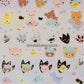 San-x Rilakkuma Dinosaur Stickers Sticker Sheet Kawaii Japan 2020