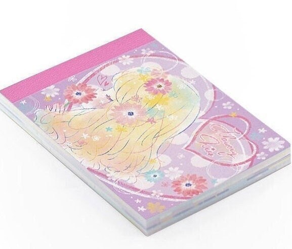 Flowery Kiss Mini Memo Pad Kawaii Kamio Japan Stationery Sweet